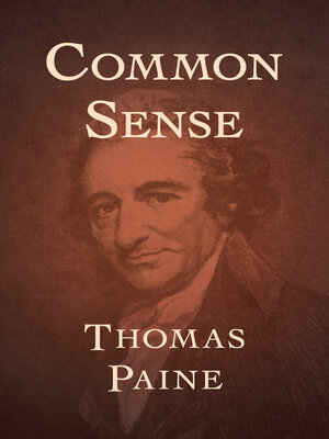 cover image of Common Sense